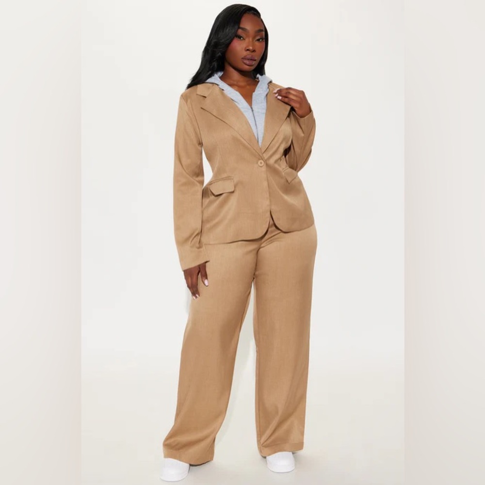 Two piece Blazer Pant Set Oversized